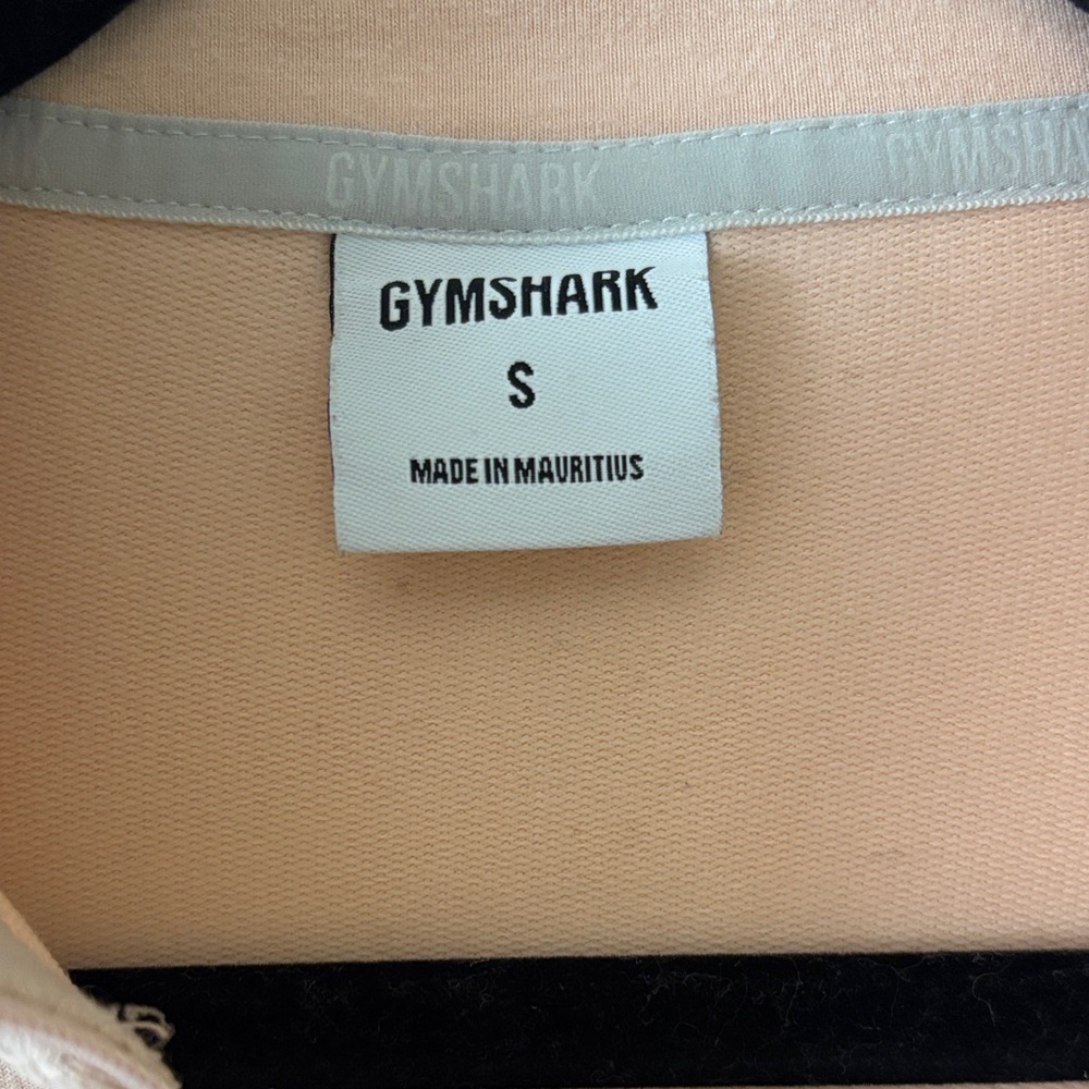Gymshark Peach Quarter-Zip Sweatshirt - Picture 2 of 5